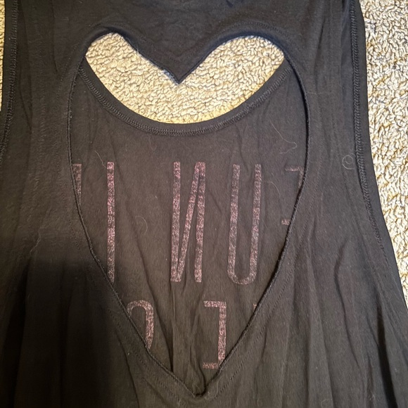 PINK Victoria's Secret Black Tank - Picture 4 of 4